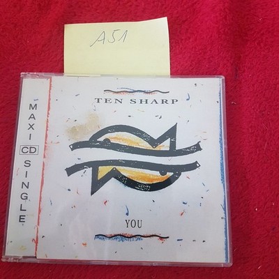 TEN SHARP   ''  YOU MAXI CD SINGLE  '' CD