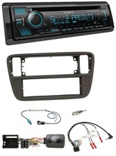 Kenwood Bluetooth USB CD Lenkrad DAB Autoradio für VW Up AA AAN 11-16 schwarz
