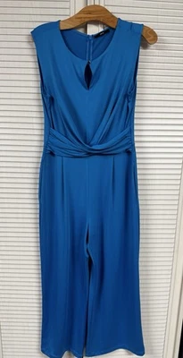 ZERO HOCHWERTIGER JUMPSUIT GR 38 BLAU - Bild 1 von 4