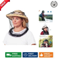 Mosquito Head Net - Ultimate Bug Protection for Camping & Hiking (25x26)
