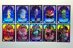 Topps Chrome Disney Inside Out コンプセット レア Topps Chrome Disney Inside Out コンプセット レア Topps