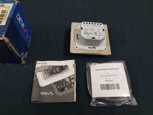 Devireg 530 ELKO Electronic Thermostat 140f1030 Devireg 530 Manual Thermostat - Picture 11 of 14