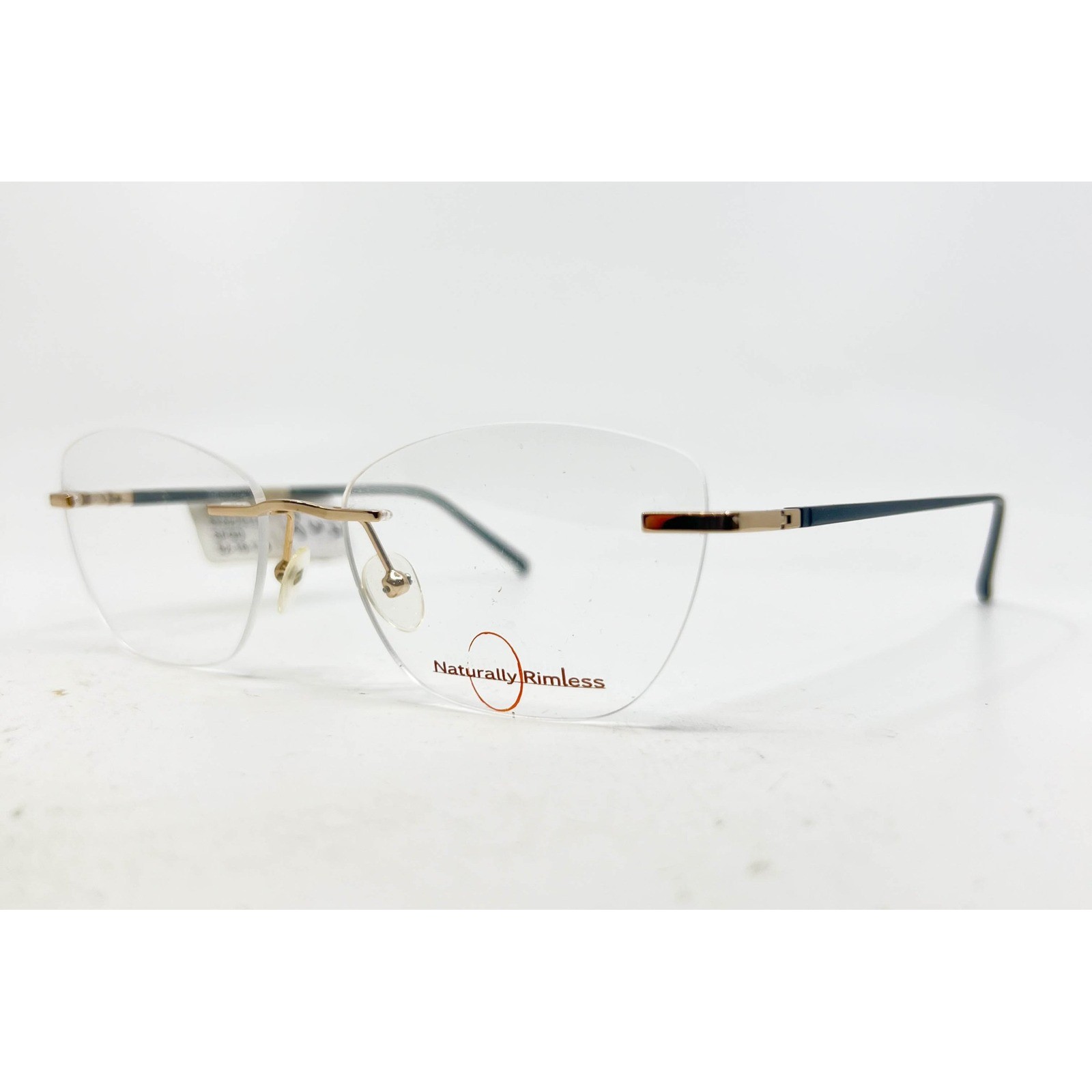 Women Gold Rimless Nr 371 Sfgd 52-16-138