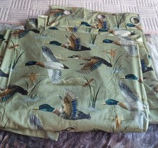 Dunelm Wylder Mallards in flight eyelet curtains 90x72"