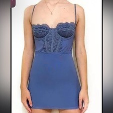 Urban Outfitters Brenna Bustier Mini Dress Size Medium