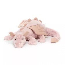 NEW Jellycat Rose Dragon Plush Pink 50cm - New WITH TAGS Gifts