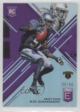 2017 Panini Elite Draft Picks Aspirations Purple 30/99 KD Cannon #132 1s8