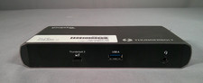PLUGABLE TBT3-UDC1 Thunderbolt 3  USB-C Dual Display Docking Station  USED 