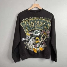 Reprint 1994 Looney Tunes Green Bay Packers Sweatshirt AN37709
