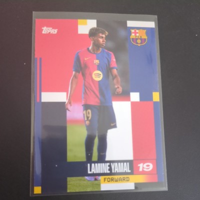 Topps  Barcelona Team Set 2024  lamine Yamal  Forward base