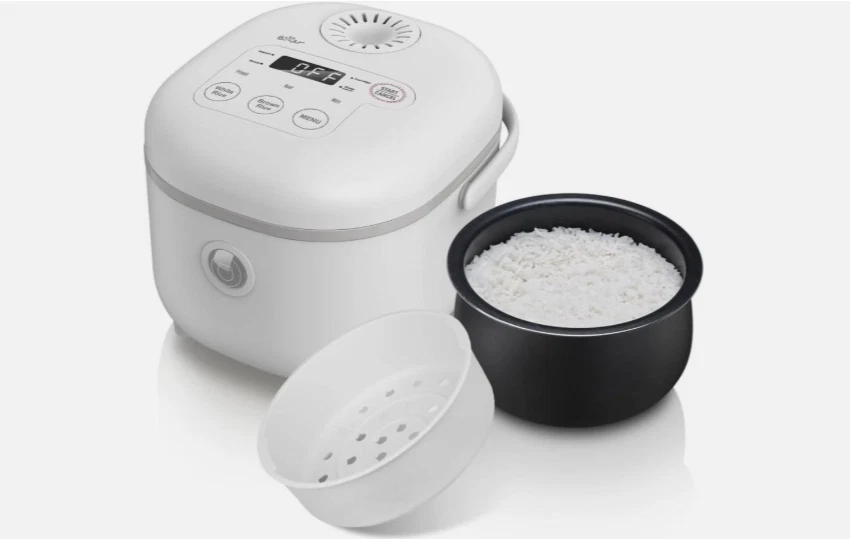 Bear Smart Rice Cooker White Digital Multi Cooker Unused Accessories