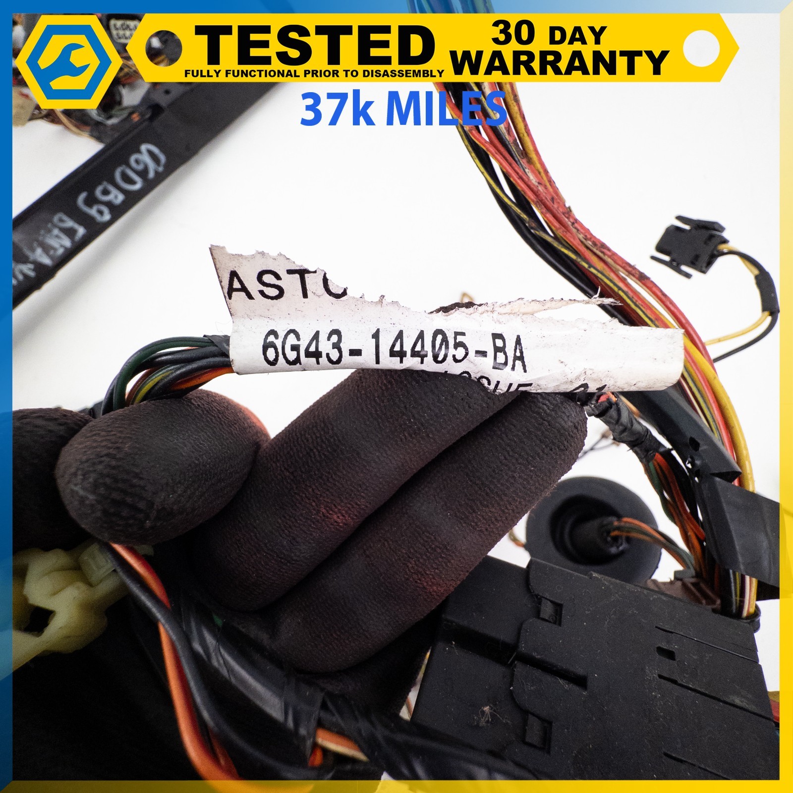 06-12 ASTON MARTIN DB9 VOLANTE CONVERTIBLE TRUNK WIRE HARNESS OEM