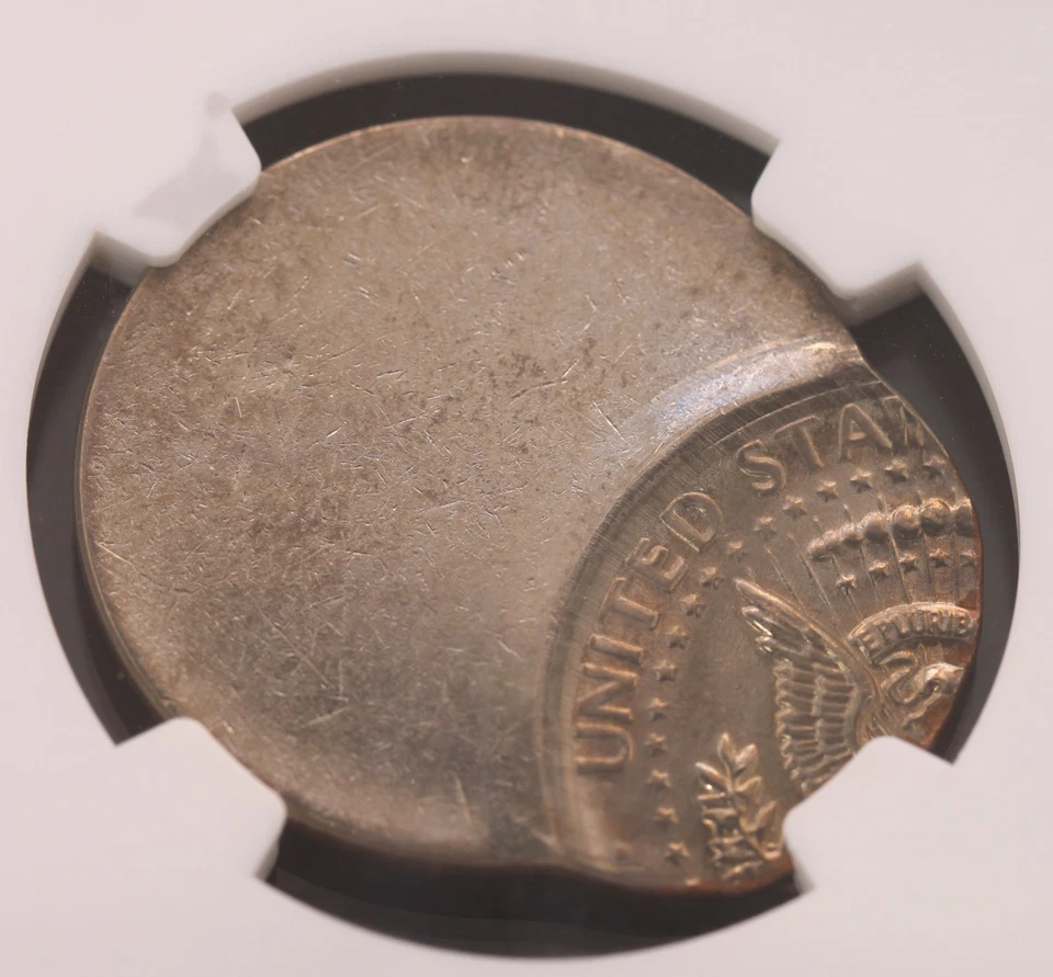 19__ 50C Kennedy Half Dollar PCGS MS 67 Struck 65% Off Center - Image 2 of 4