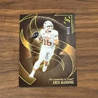 2025 Panini Silhouette Arch Manning #16 Gold 5/10 Texas Longhorns