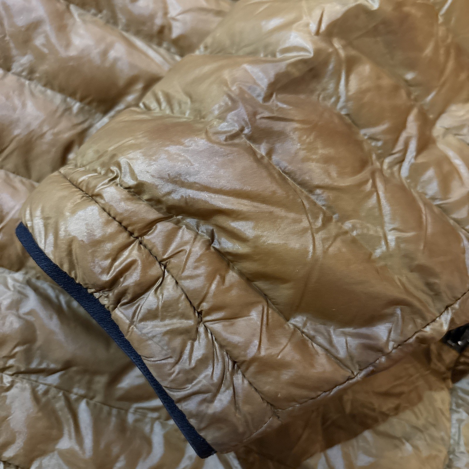 Simms ExStream Jacket Mens Medium Gold Puffer Zip… - image 3