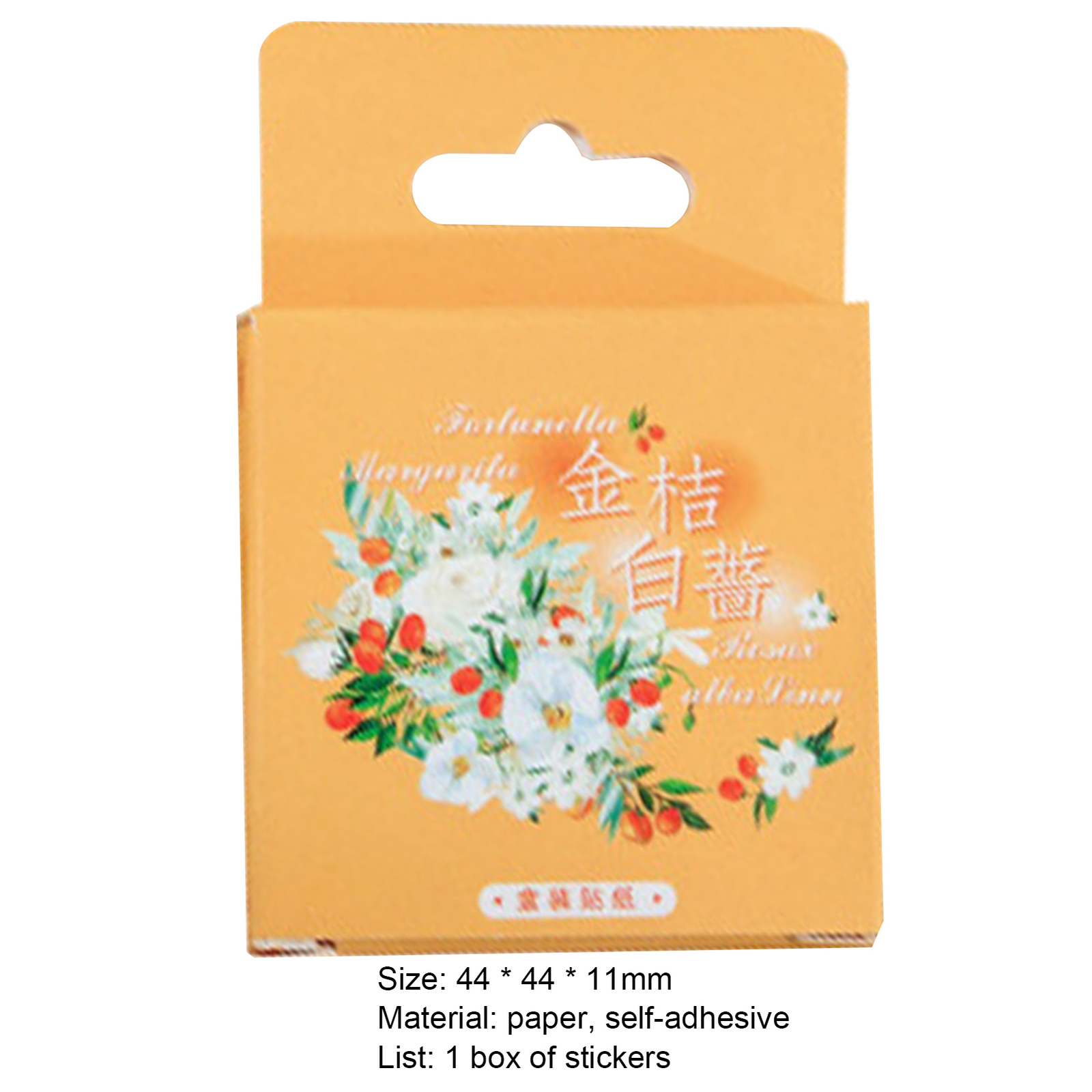 1 Box Scrapbooking Sticker Adorable Minimalist Lovely Diary Stickers