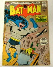 Batman #162 VG 1964 DC Comics Robin's New Secret Identity Bat-Creature Batwoman