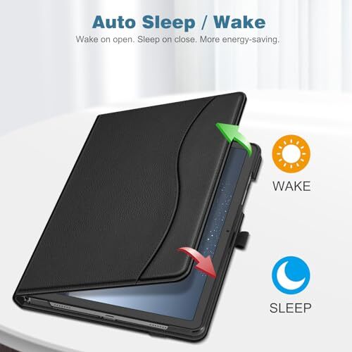 Case for Samsung Galaxy Tab A9 Plus/A9+ 5G 11 Inch 2023 Model (SM Black - Picture 7 of 7