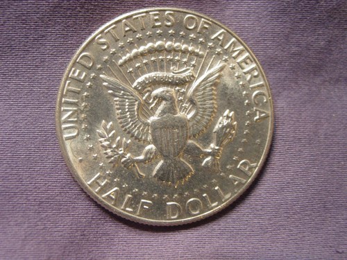 1984 D Kennedy Half Dollar from a BU Bank Roll. Nice Coin! Free S&H - Picture 3 of 4
