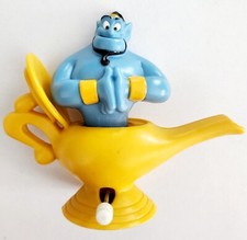 1990s Disney Aladdin Genie Wind Up Figurine Plastic Toy Burger King E94