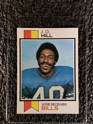 1973 Topps Football #69 J.D. Hill NM/MT