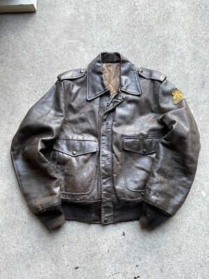 【Euro vintage】50s RUHRジップ Leather-jacket Vintage Woman Leather Biker Motorcycle Ruhr Brass Zip Black Jacket