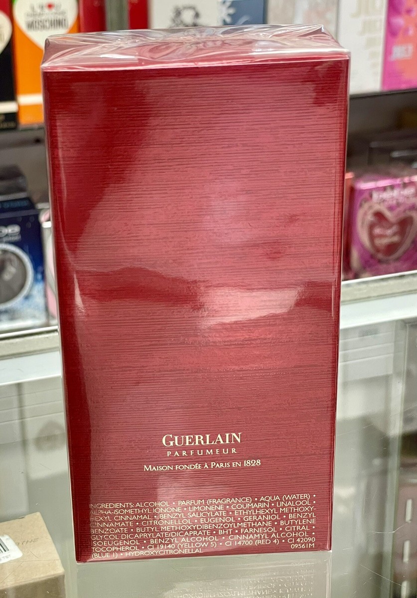 GUERLAIN SAMSARA EDT 100 ml 3.4 oz Spray RARE HTF Red Bottle