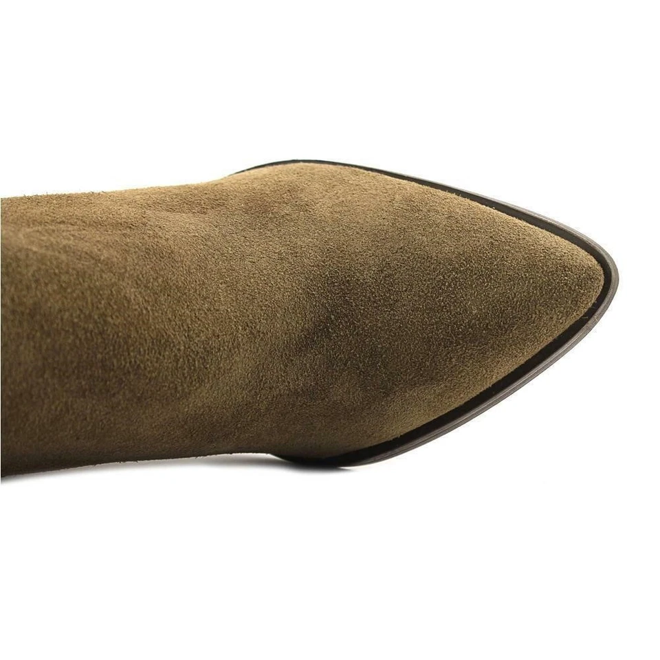 GUESS Millie Marrón Ante Bronce Diseñador Botines 5.5 - Imagen 4 de 4