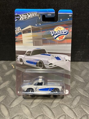 1/64 HOT WHEELS VINTAGE RACING CLUB #6 1962 CHEVROLET CORVETTE