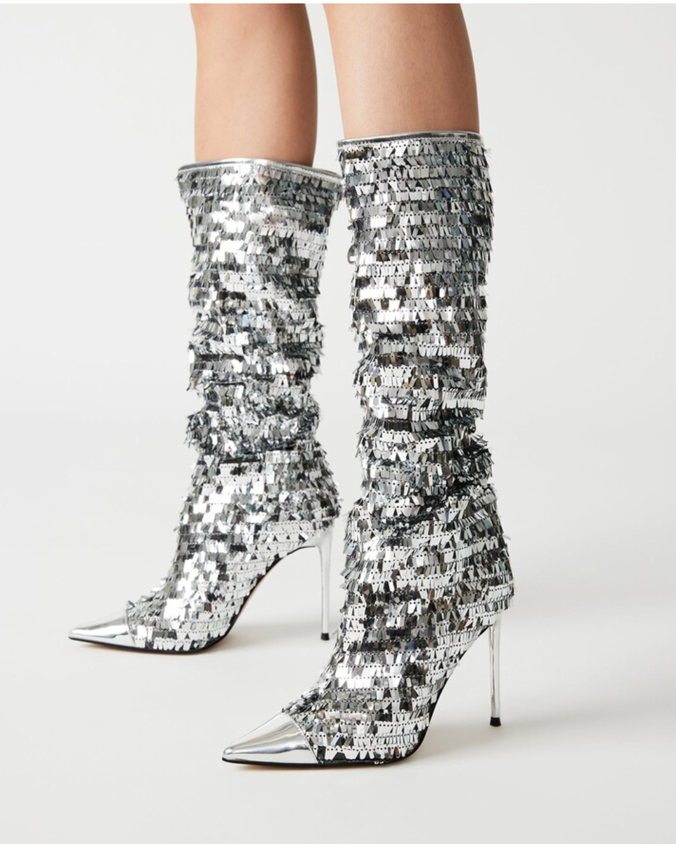 Sequin Ankle Steve Madden Edric Ankle Booties Steve Madden Goldie