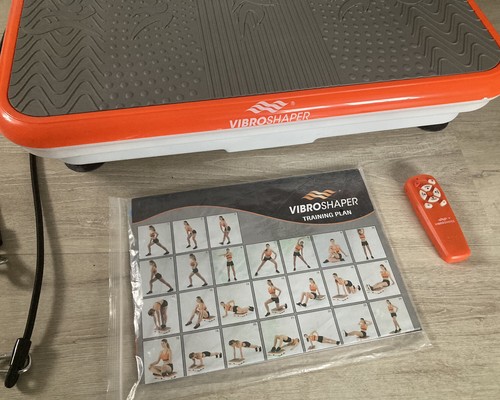 Vibro Shaper Fitness Vibrationsplatte Heimtrainer Muskelaufbau Board 