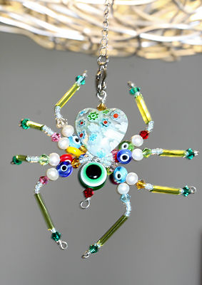 Olaf beaded spider