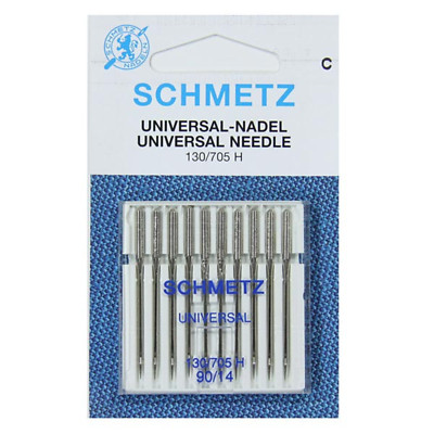 Schmetz, 90/14 10er Pack Universal (Normal) Nähmaschinennadeln