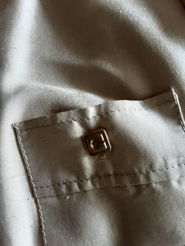 Vintage Kleid 100% Seide Geny Spielmann Zürich Gr. 40 ( siehe Maße ! ) - Bild 3 von 5