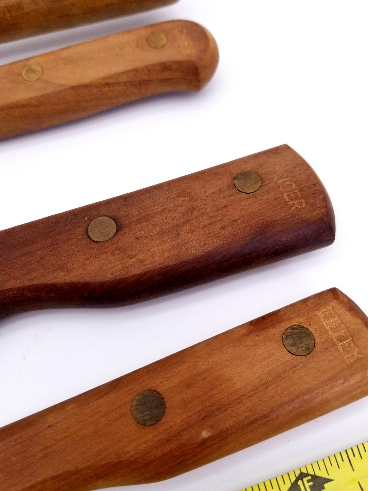 Vintage Washington Yorktowne 3 Knife Set Chef Slicer Fillet