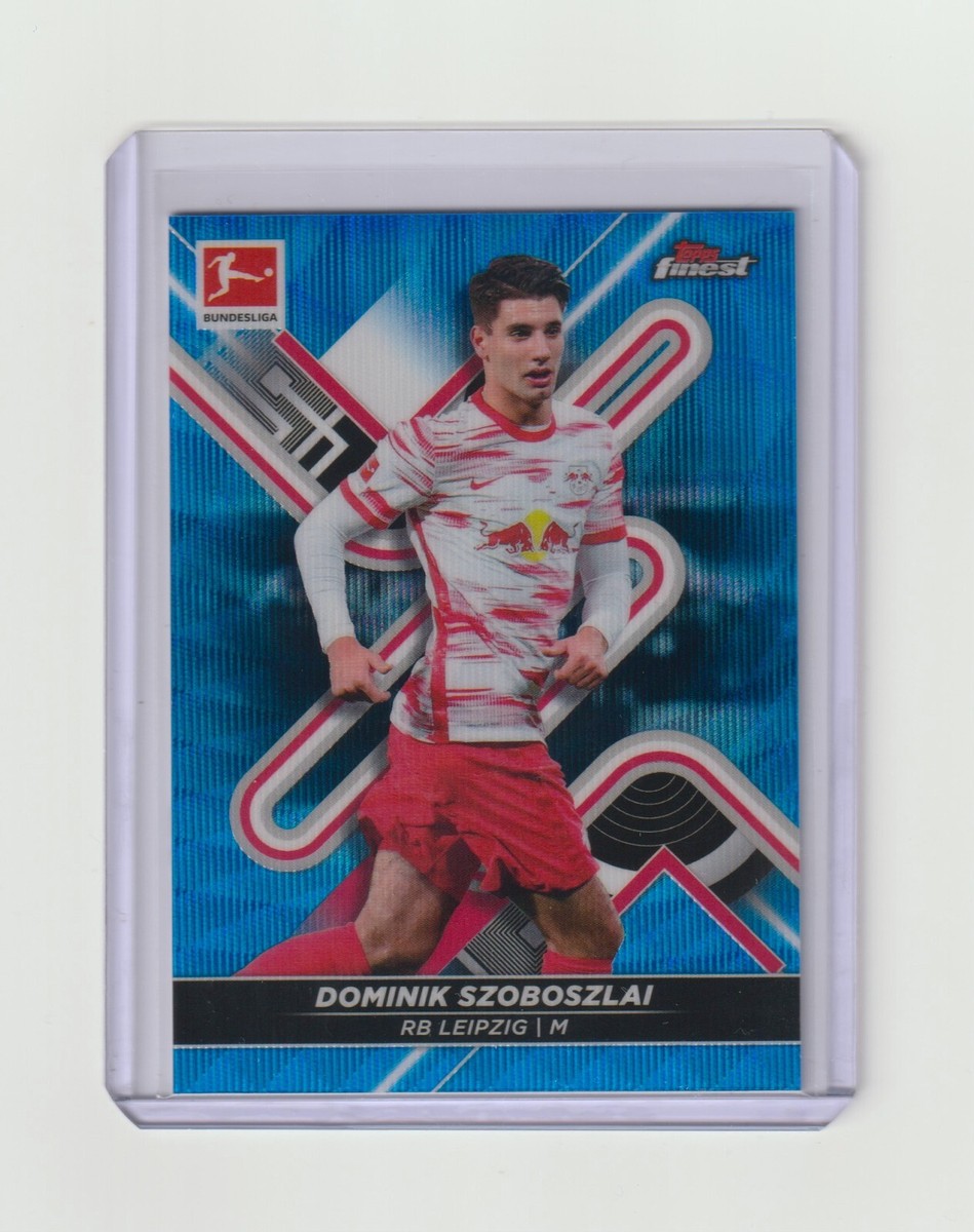2021-22 FINEST BUNDESLIGA BLUE WAVE 129/150 [ DOMINIK SZOBOSZLAI