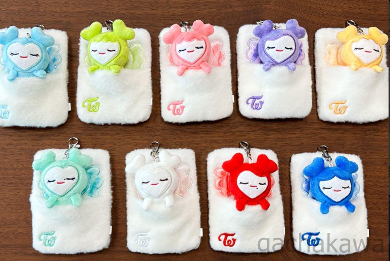 TWICE LOVELYS Futon Reel Pass Case Plush All 9 Types GIGO 2025 | eBay