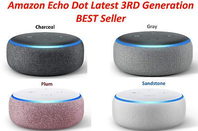 Amazon Echo Dot 3RD Generation With w 