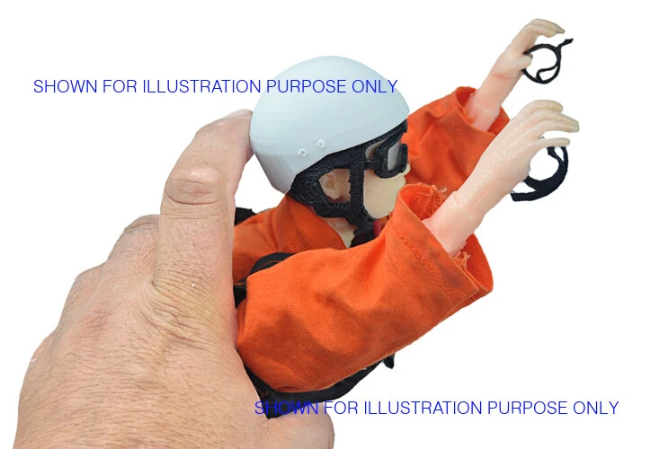 KIT TORSO PILOTO/PARAPENTE BMP RC (escala: 1:5) Foto 4 de 4