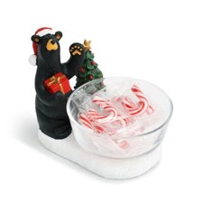 Big Sky Carvers Bearfoots Bearing Gifts Candy Dish