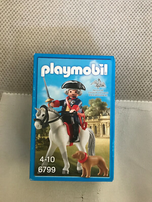 MOC MIB PLAYMOBIL FRIEDRICH II FRIDERICUS REX SANSOUCCI # 6799 PRUSSIA LIM NIS