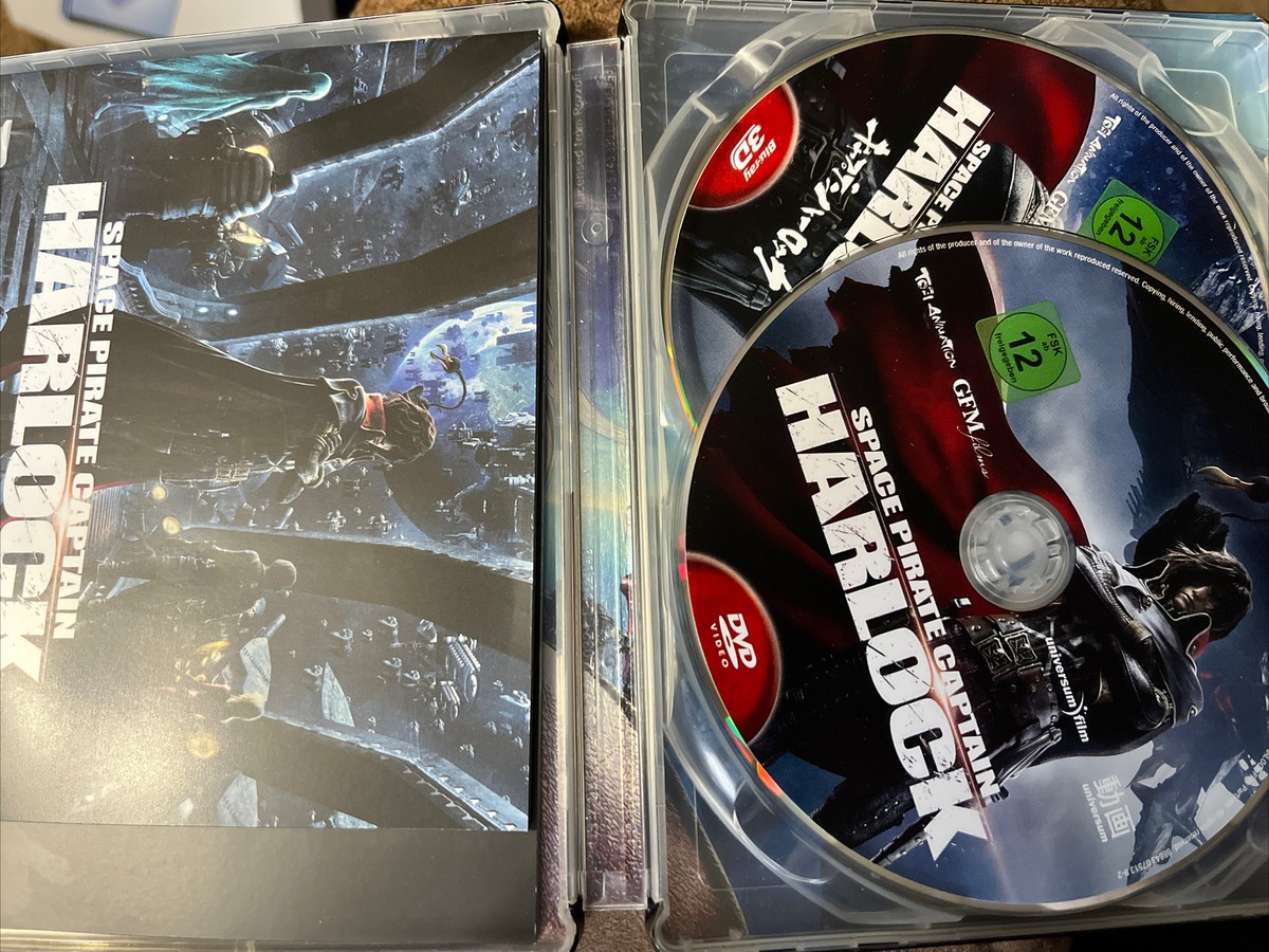 Space Pirate Captain Harlock (3D Blu Ray + DVD) Steelbook | eBay