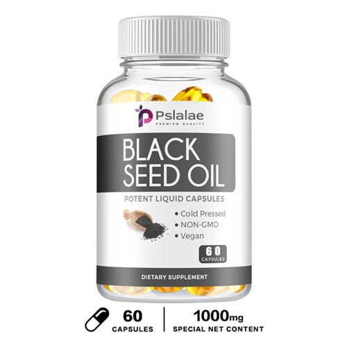 Aceite de semilla negra 1000 mg - Inmune, digestivo, salud articular, 100 % puro orgánico natural - Imagen 9 de 12