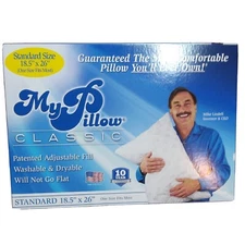 ⭐️⭐️⭐️⭐️My Pillow Classic Premium Series Machine Washable Bed Pillow Sleeping 