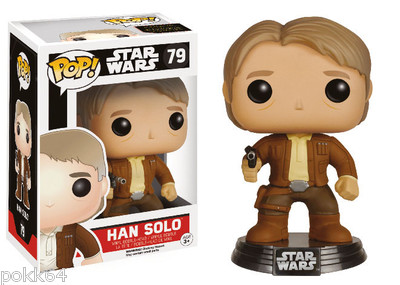 Star Wars Episode VII POP! Vinyl Bobble Head Han Solo 9 cm Funko Figur Nr. 79
