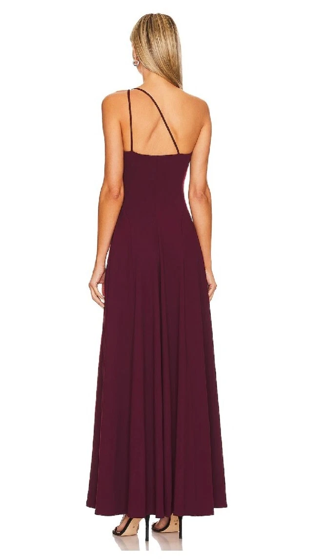 susana monaco purple dress