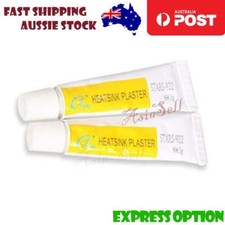 2x Thermal Conductive Heatsink Hard Set Plaster Glue Paste 5g Tubes Compound