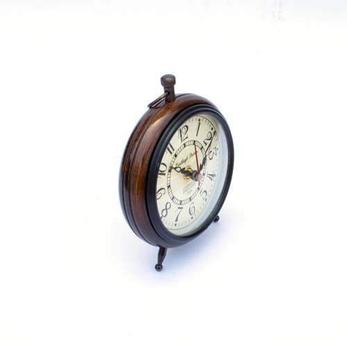Timekeeper Analog Quartz Bedside Desk Table Clock - Picture 3 of 8