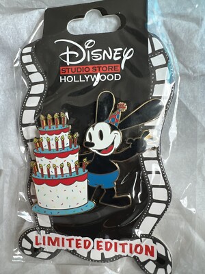 Disney Pin DSSH Oswald Lucky Rabbit 90th Birthday Cake