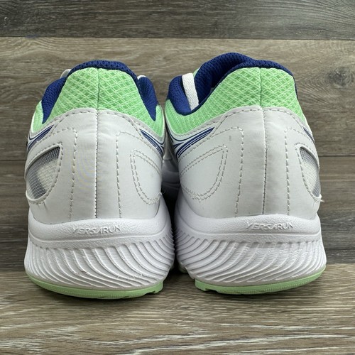 Zapatos para correr de carretera Saucony Cohesion 14 blancos azules verdes para mujer talla 8 S10628-7 - Imagen 11 de 14
